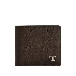 Tod's Men Grained Leather Bi-Fold Wallet